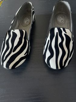 Bolero Zebra Print Loafers 