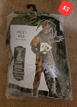 Jokers Wild Halloween Adult Costume