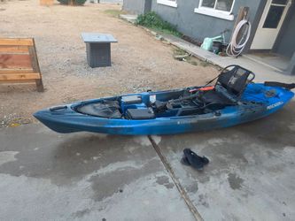Peddle drive kayak pescador pilot 12.5