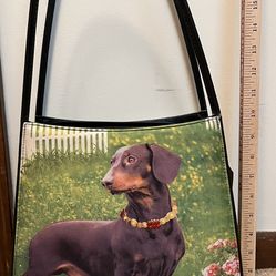 Purse and Wallet Dachshund Picture 