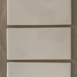 White Porcelain Subway Tiles 