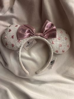 Disney ears with hearts headband