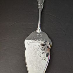 Silverplated Merry Christmas Pie/Cake Server