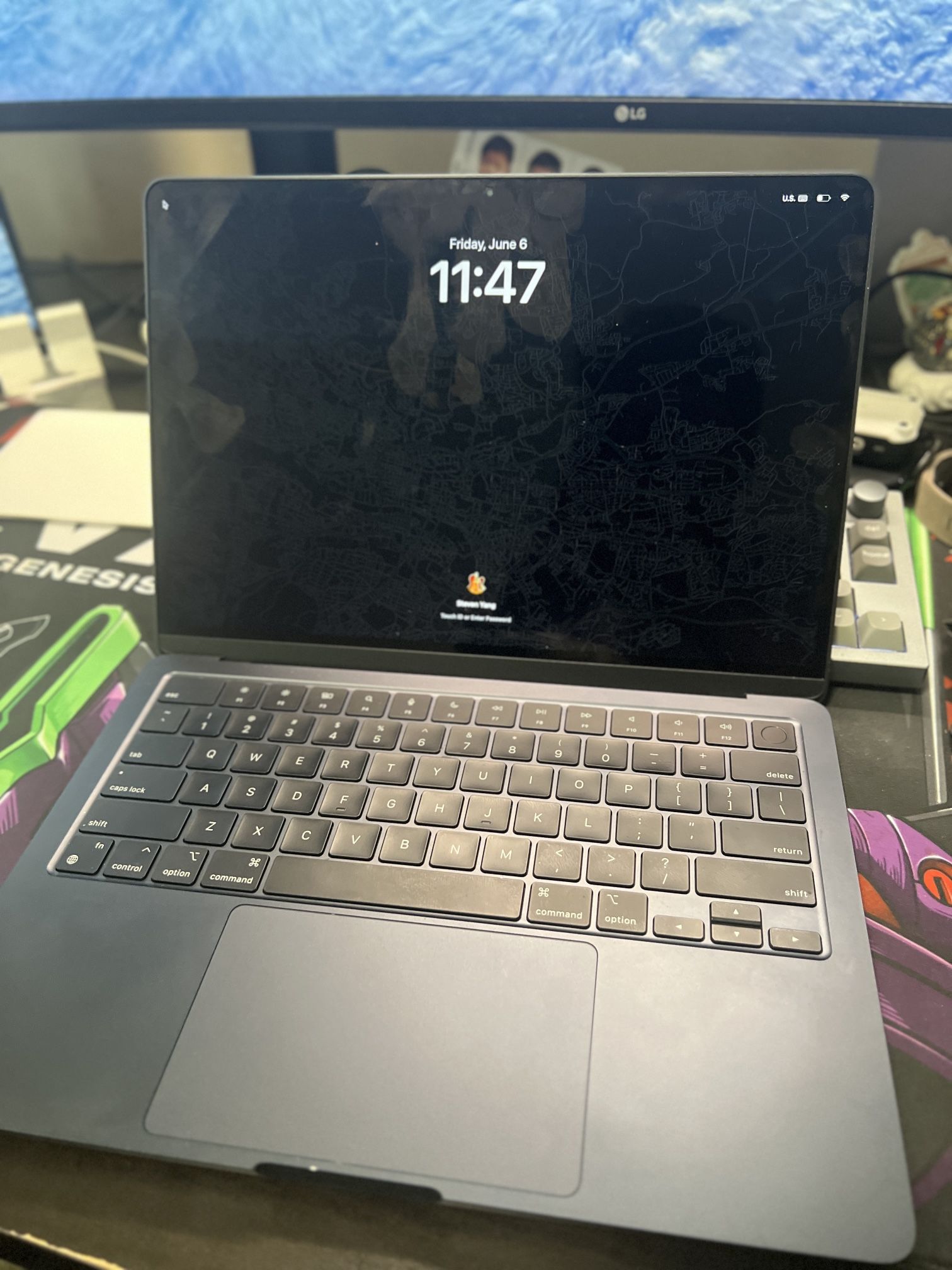 MacBook Air 2022 M2 16GB Memory 13.6 Inch