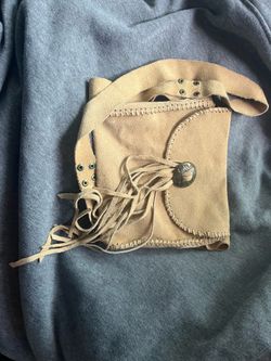 Crossbody Suede vintage bag