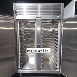 Traulsen STAINLESS  Freezer With Pan Racks Free Delivery One Year Warranty 