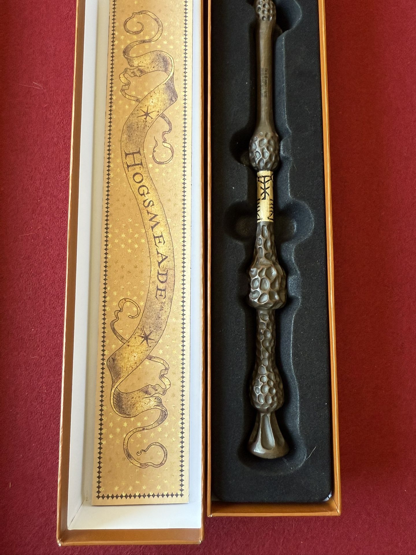 Harry Potter Universal Studios Interactive Professor Dumbledore Elder Wand + Interactive Map