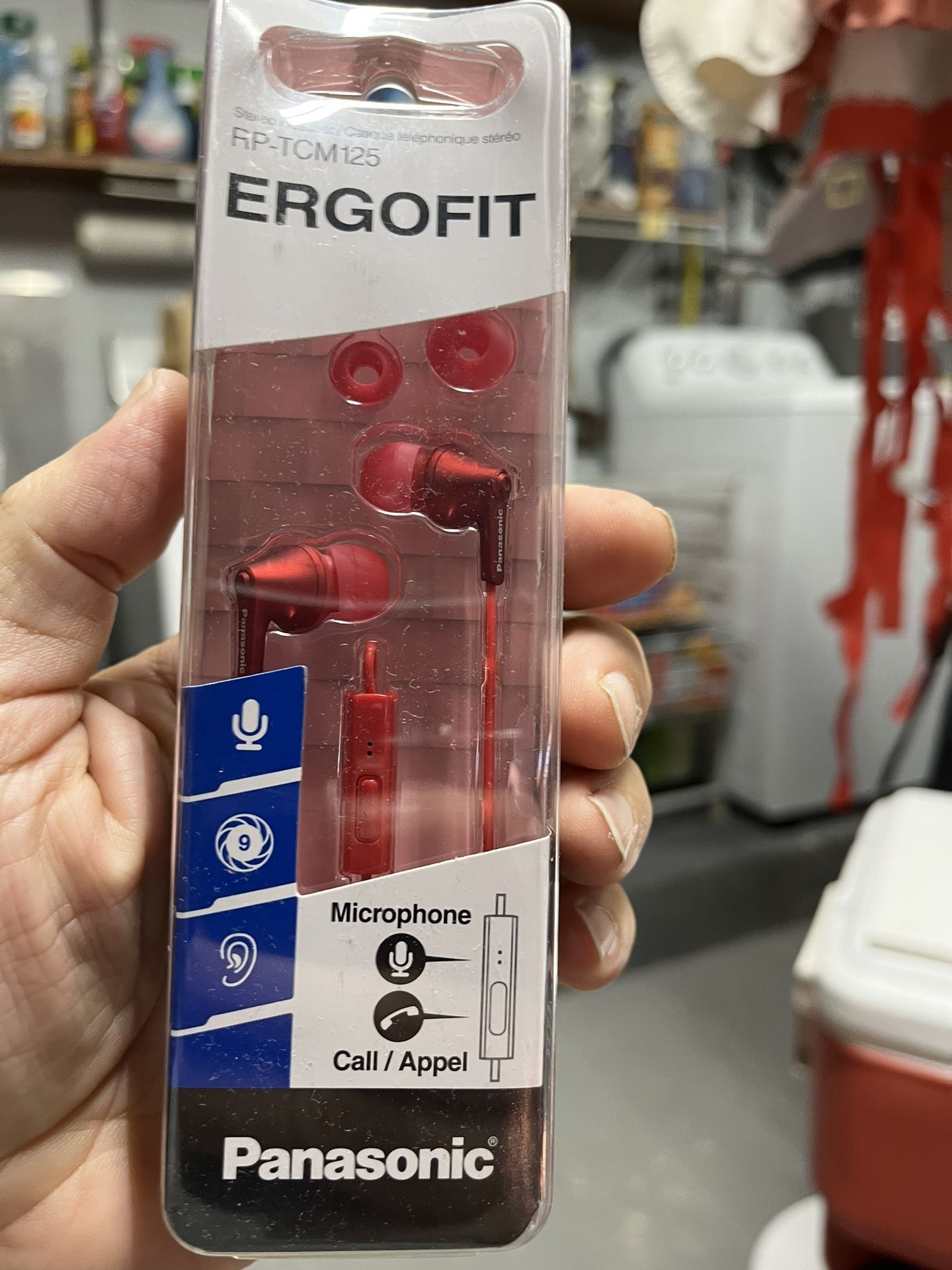 Panasonic Earbuds Model RP-TCM125