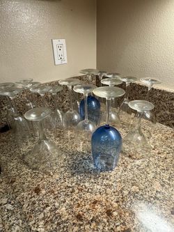 Wine, Martini and Champagne Glasses