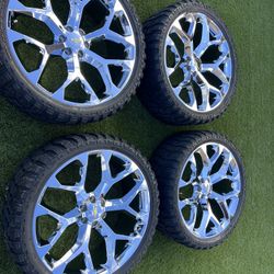 26” Snowflakes Rims