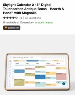 Skylight Calendar - Magnolia Edition