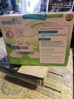 Evenflo double electric breast pump