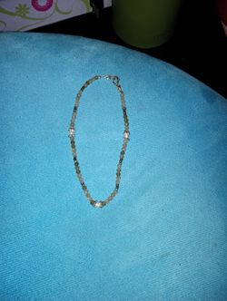 Labradorite & Silver Beaded Bracelet