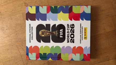 Panini FIFA hard cover album brand new