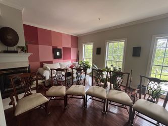 Chippendale Dining Room Chairs - 6