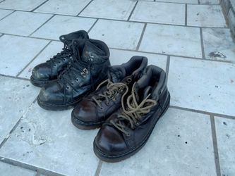 2 Pair Mens Work Boots