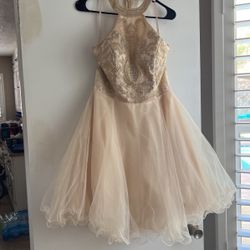 Gold Dress
