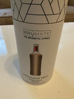 BruMate Hopsulator Twist-Rose Gold Glitter