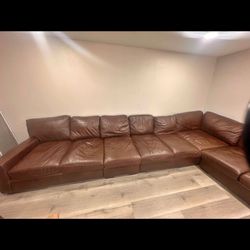 Real Leather Couch