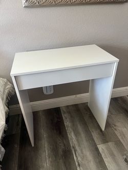 White desk