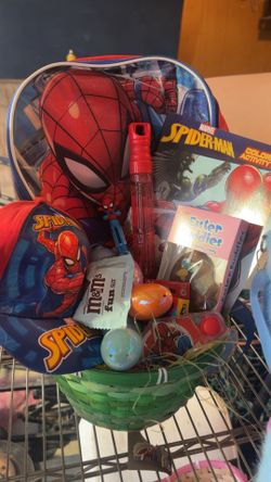 Spiderman Easter Basket