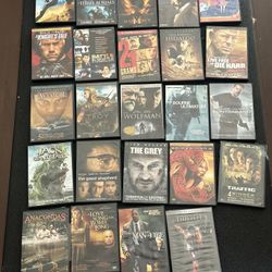 DIFFERENT MOVIES ON DVD