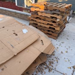 Free Gaylords Pallets Must Take All 