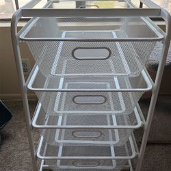 ikea algot frame with 4 baskets