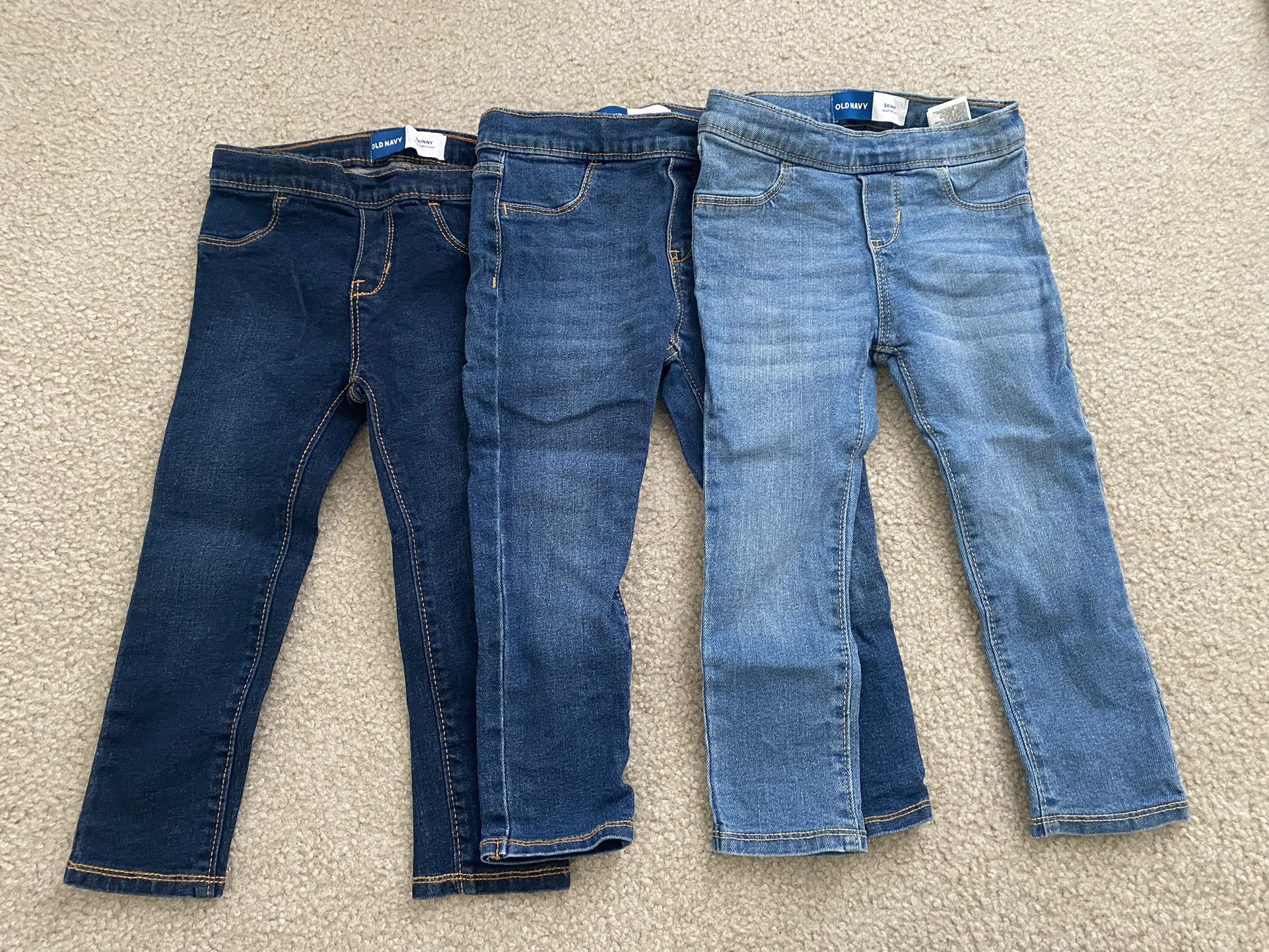 3 Toddler 3T Skinny Jeans 