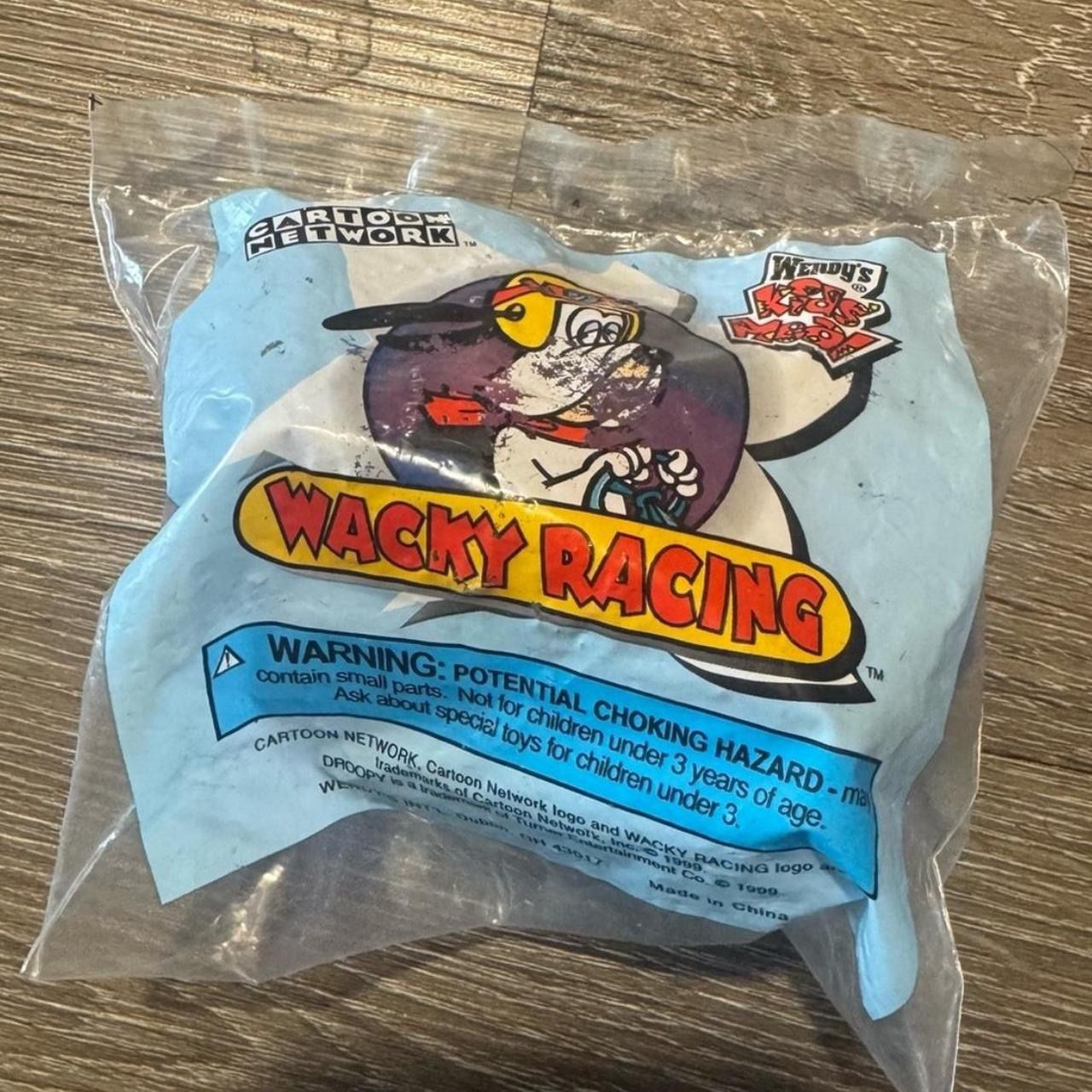 1999 Wendy's Toy Wacky Racer MIP Dexter's Laboratory #3 Car Cartoon Network New