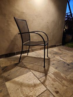 Outdoor Metal Cafe Chair