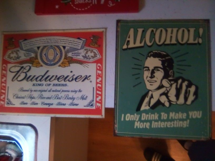 🔥Vintage Tin Signs 🔥
