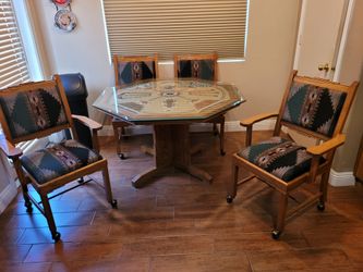 Table and chairs