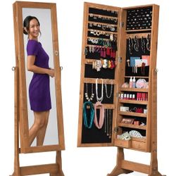 New Jewelry Armoire Full Length $90  Obo 