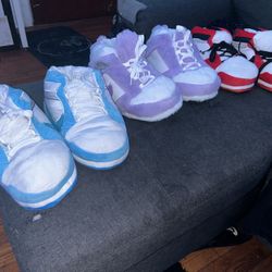 Fuzzy Slipper Shoes Air Jordan