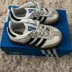 Samba OG EL I, White/Black, US 5K