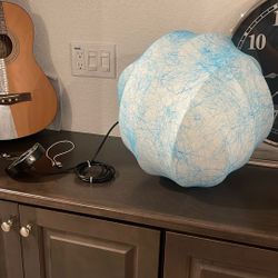 Large Round Silk Pendant Light, Luxury Nordic Modern Fabric Chandelier LED Hanging Lamps for Home, Office, Kitchen Bars