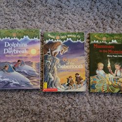 Magic Tree House Books No 3, 7 And 9
