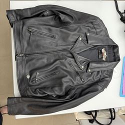 Harley Davidson Men's Independence Leather Jacket 3XL 98125-05VM (Rare)