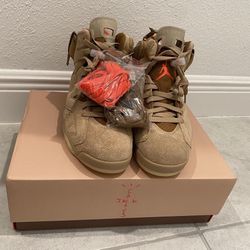 Jordan 6 Retro x British Khaki Men Sz 10