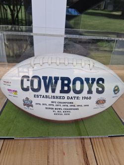 Commemorative Dallas Cowboys Football