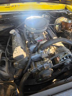 1973 Pontiac 400 engine