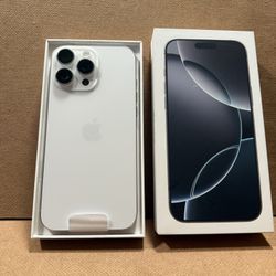 iPhone 16 pro max 256gb 5g white unlocked 