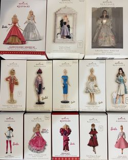 Hallmark Keepsake Barbie Ornament Collection