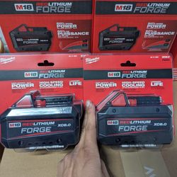 Milwaukee Forge 8.0 Batteries 