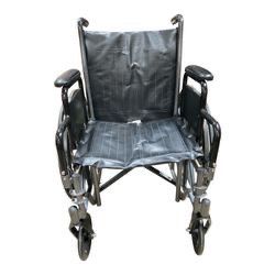 Drive Silver Sport II 18” Folding Wheelchair – No Footrests