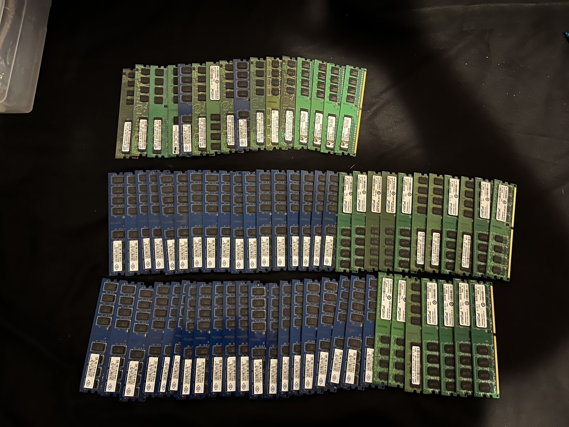 DDR2 PC2 71 Memory RAM Sticks