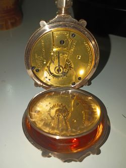 Poqet hunter watch from 1882, 144years old