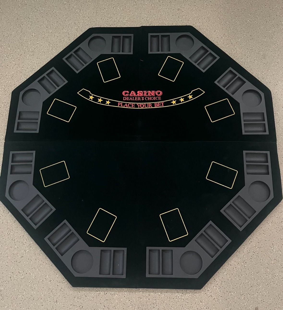 Playing Card Foldable Table Top