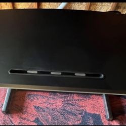 Seville Classics AirLift Pro Adjustable Desk - Pneumatic Sit-Stand Table